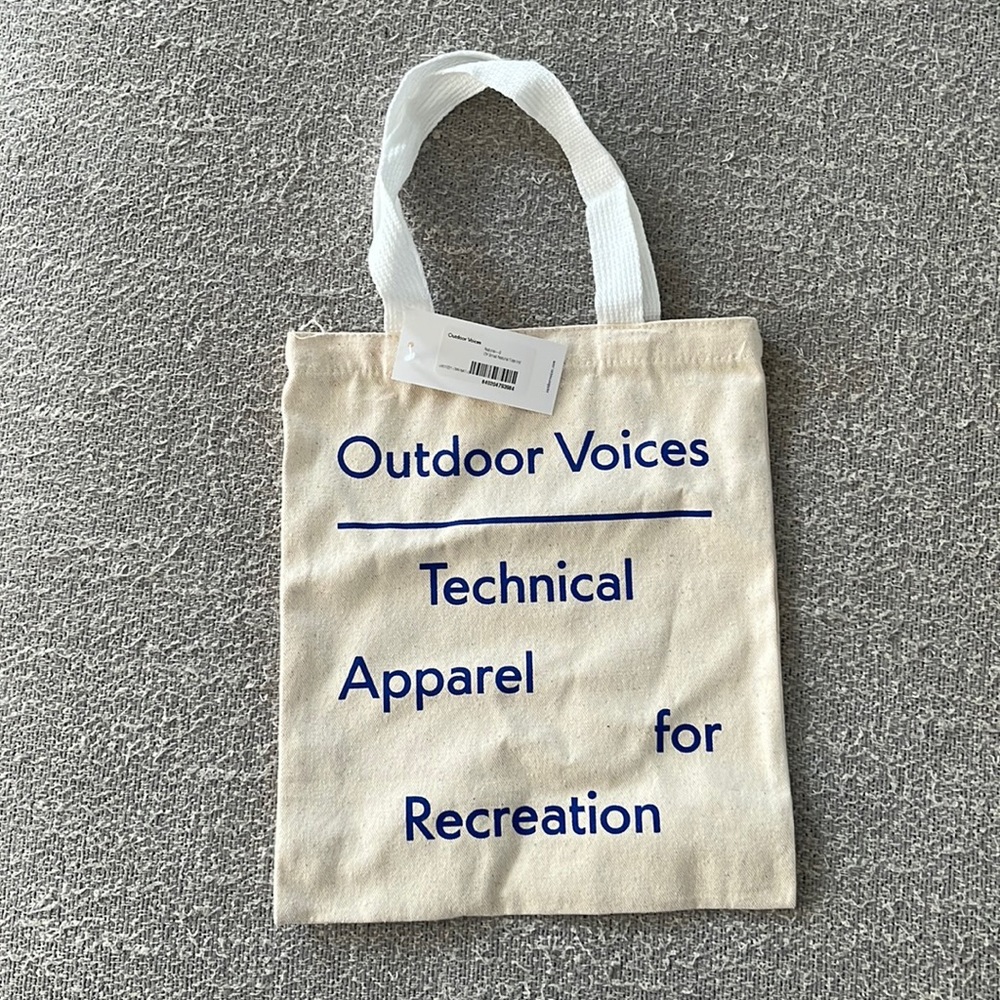 Outdoor Voices SMALL Tote (Limited Edition!)